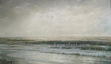  Trost Pintura - Paisaje de la playa de Nueva Jersey William Trost Richards
